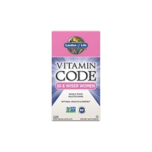 Garden of Life Vitamin Code 50 and Wiser Women's Multi 120 Capsules