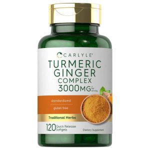 Carlyle Nutritionals Turmeric Ginger Complex | 120 Softgels