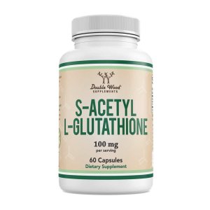 Double Wood S-Acetyl L-Glutathione – 100 Mg – 60 Capsules