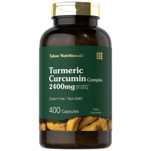 Tahoe Nutritionals Turmeric Curcumin 2400mg | 400 Capsules