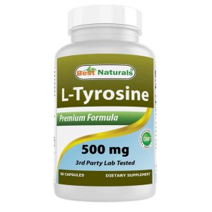 Best Naturals L-Tyrosine 500 mg 90 Capsules