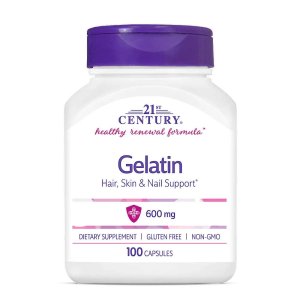 21st Century Gelatin 600 Mg 100 Caps
