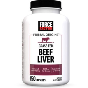 Force Factor Primal Origins Beef Liver – 120 Capsules