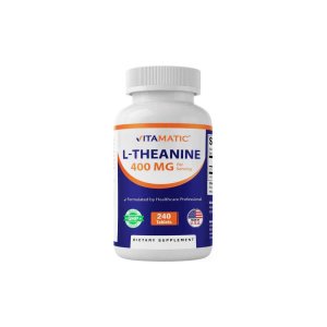 Vitamatic L-Theanine 400mg - 240 Tablets