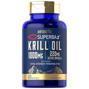 Antarctic Krill Oil 1000mg per serving | 60 Softgels