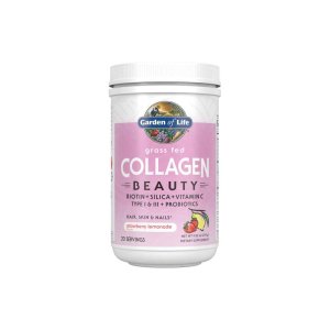 Garden of Life Grass Fed Collagen Beauty Strawberry Lemonade 9.52oz (270g) Powder