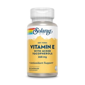 Solaray Vitamin E, Dry 268 Mg 50 Caps