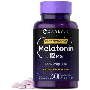 Carlyle Nutritionals Melatonin 12mg | 300 Tablets