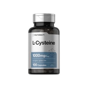 Horbäach L-Cysteine 1000mg per Serving | 100 Capsules