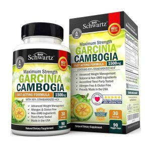 Bio Schwartz Garcinia Cambogia 1500mg - 90 Capsules