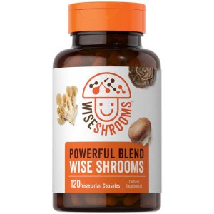 WISE SHROOMS Mushroom Complex | 120 Capsules