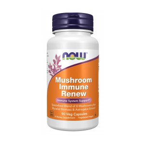 Now Foods Mushroom Immune Renew Immune Support – 90 Veg Capsules
