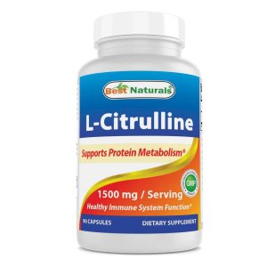 Best Naturals L-Citrulline 1500mg/Serving 90 Capsules