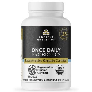 Ancient Nutrition Once Daily Probiotics 30 caps