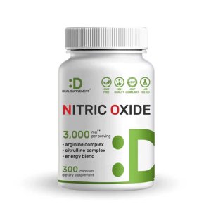 Deal Supplement Nitric Oxide Booster 3,000mg Per Serving, 300 Capsules