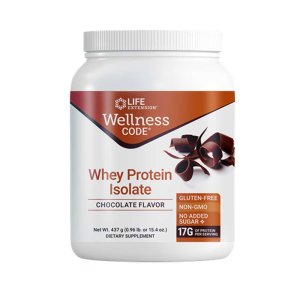 Life Extension Wellness Code® Whey Protein Isolate (chocolate) 437 Grams