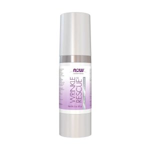 Now Foods Wrinkle Rescue™ Moisturizer – Antioxidant-Rich Botanical Formula – Anti-Aging Face Cream – 57 G (2 Oz.)