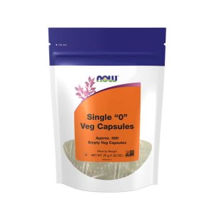 Now Foods Single "0" Empty Veg Capsules – 300 Count – Diy Supplements