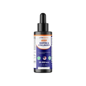 Vitamatic Liquid Biotin & Collagen - Women & Men 2Fl Oz
