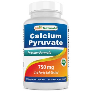 Best Naturals Calcium Pyruvate 750 mg 120 Capsules