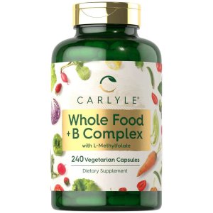 Carlyle Nutritionals Whole Food with B-Complex | 240 Capsules