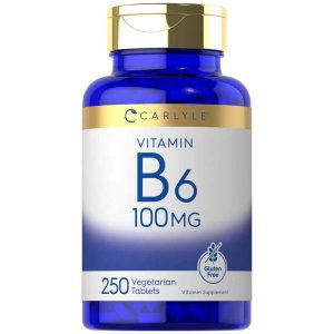 Carlyle Nutritionals Vitamin B-6 100mg | 250 Tablets