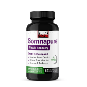 FORCE Somnapure – Muscle Recovery & Drug-Free Sleep Aid 60 Capsules