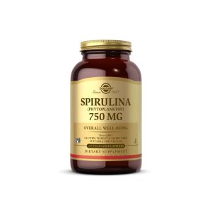 Solgar Spirulina 750 Mg 250 Vegetable Capsules