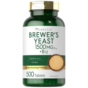 Carlyle Nutritionals Brewers Yeast 1500mg per serving | 500 Tablets