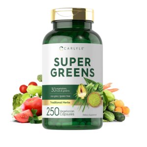 Carlyle Nutritionals Super Greens | 250 Capsules