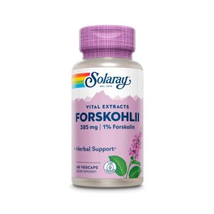 Solaray Forskohlii Root Extract 385mg 60 Caps