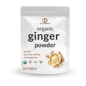 Deal Supplement Organic Fresh Ginger Powder, 3lbs