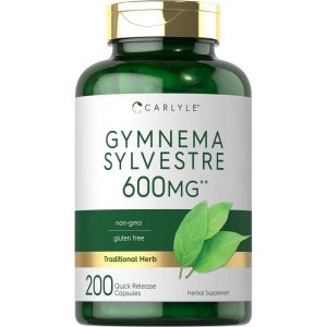 Carlyle Nutritionals Gymnema Sylvestre Leaf Extract 600mg | 200 Capsules