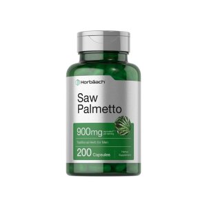 Horbäach Saw Palmetto Extract 900mg per Serving | 200 Capsules