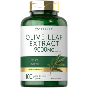 Carlyle Nutritionals Olive Leaf Extract 900mg 100 Capsules