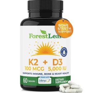ForestLeaf Vitamin D3 + K2 60 caps