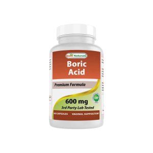 Best Naturals Boric Acid Vaginal Suppositories 60 caps