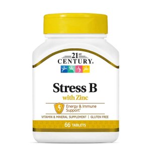 21st Century Stress B with Zinc 66 Tabs