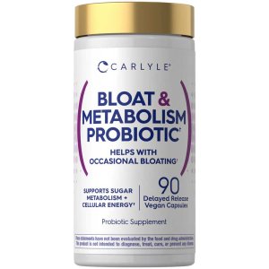Carlyle Nutritionals Bloat and Metabolism Probiotic | 90 Capsules