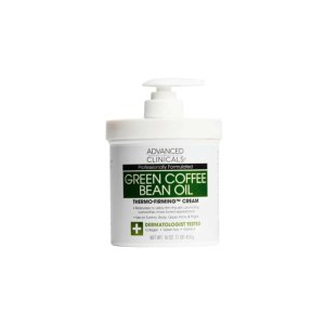 Advanced Clinicals Green Coffee Bean Oil Body Cream 454g