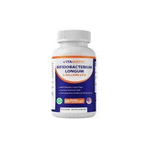 Vitamatic Bifidobacterium Longum 6 Billion CFU - 60 DRCapsules
