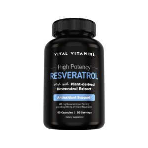 Vital Vitamins Resveratrol 60 caps