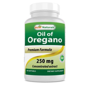 Best Naturals Oregano Oil 250 mg 120 Softgels