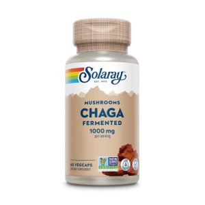 Solaray Fermented Chaga Mushroom 1000mg 60 Caps