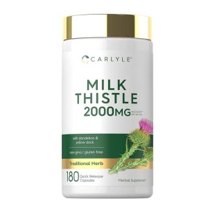 Carlyle Nutritionals Milk Thistle Complex 2000mg | 180 Capsules