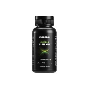 Nutrabay Wellness Omega 3 Fish Oil 1000mg 60 Softgels