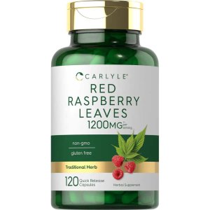 Carlyle Nutritionals Red Raspberry Leaves 12000mg | 120 Capsules
