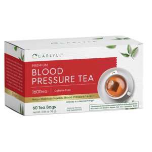 Carlyle Nutritionals Blood Pressure Support | 60 Tea Bags