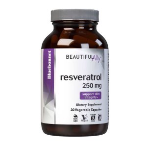 Bluebonnet Nutrition Beautiful Ally Resveratrol 250 Mg 30 Caps