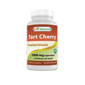 Best Naturals Tart Cherry 1000 mg 60 Vegetarian Capsules